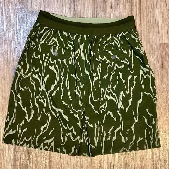 Athleta Vienna Cargo Skort Voyage‎ Eucalyptus Olive Green Women's Size 4 Skirt - Picture 8 of 10